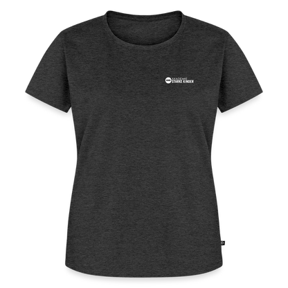 Frauen Premium T-Shirt - Anthrazit meliert