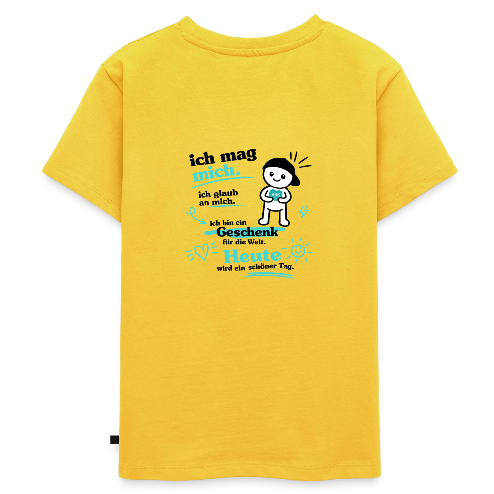 Kinder Premium T-Shirt - Sonnengelb