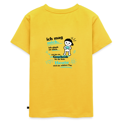 Kinder Premium T-Shirt - Sonnengelb