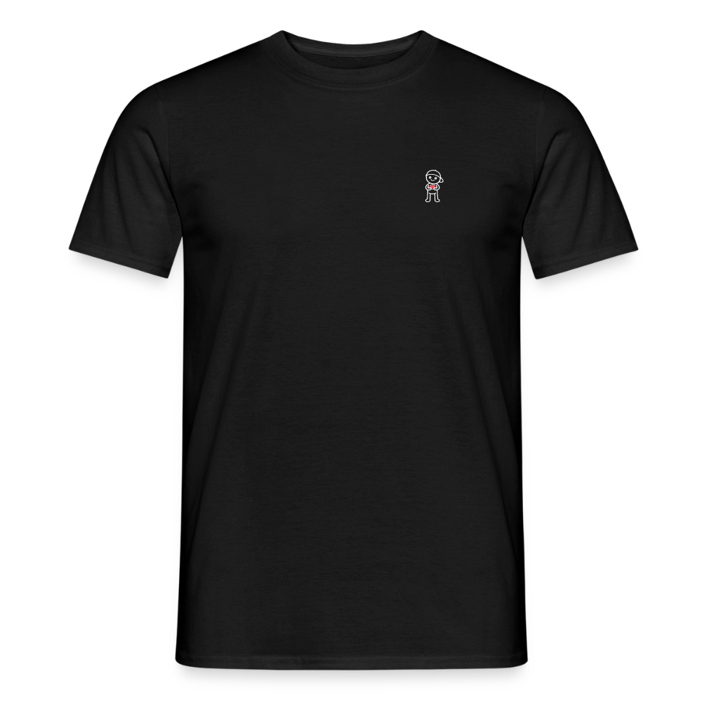 Männer T-Shirt - Schwarz
