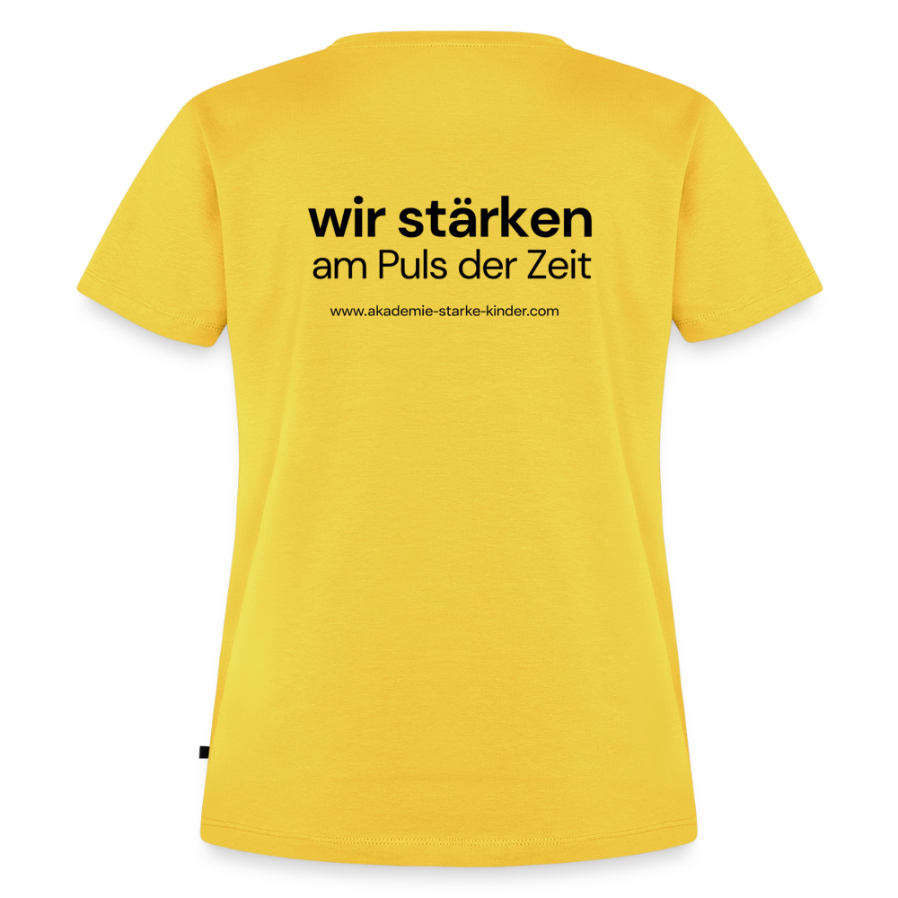 Frauen Premium T-Shirt - Sonnengelb