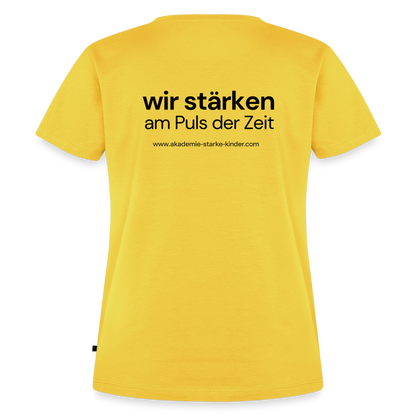 Frauen Premium T-Shirt - Sonnengelb