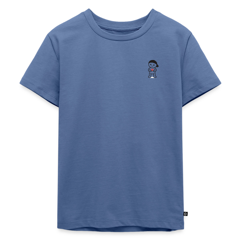 Kinder Premium T-Shirt - Taubenblau