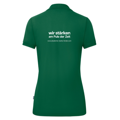 JAKO Frauen Polo Organic - Kelly Green