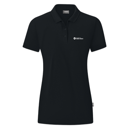 JAKO Frauen Polo Organic - Schwarz