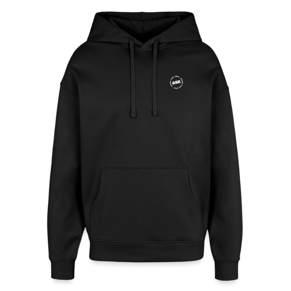Oversized Unisex Hoodie von Stanley/Stella - Schwarz