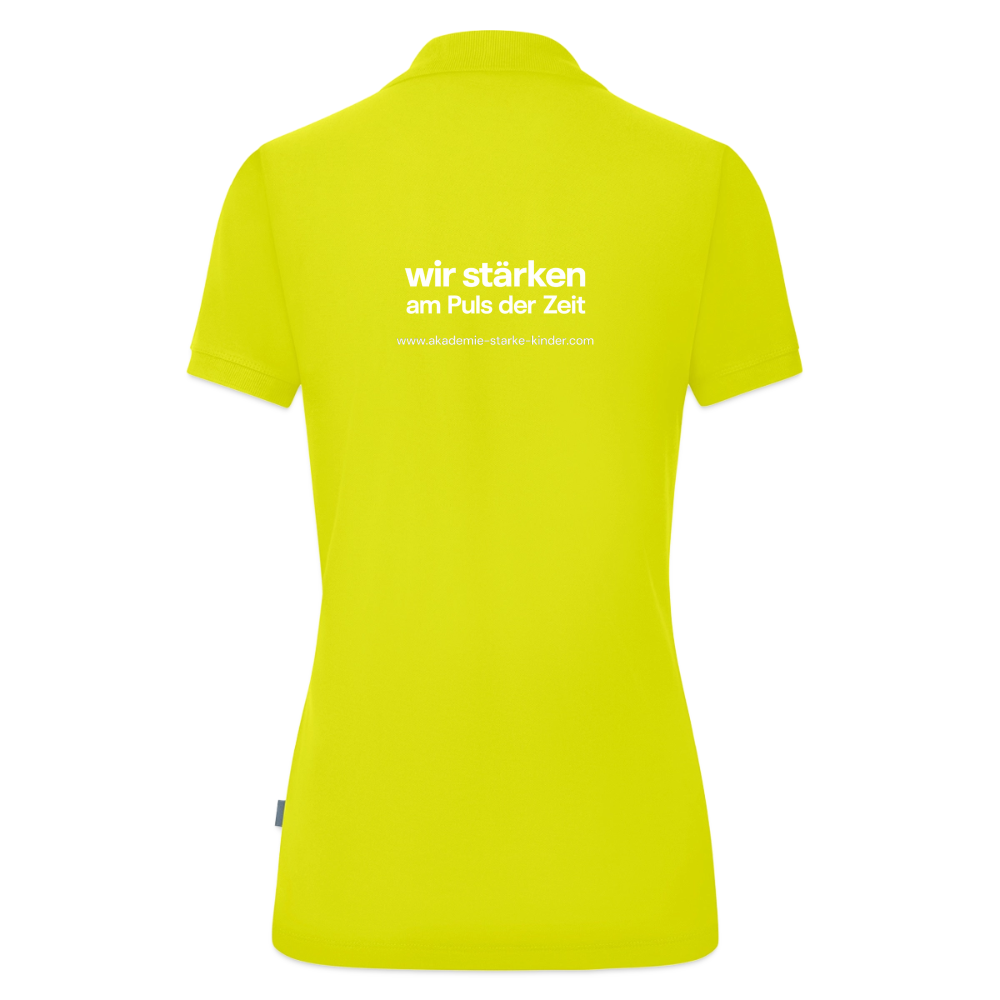 JAKO Frauen Polo Organic - Limettengrün