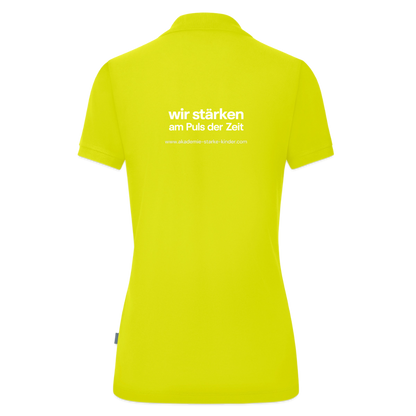 JAKO Frauen Polo Organic - Limettengrün