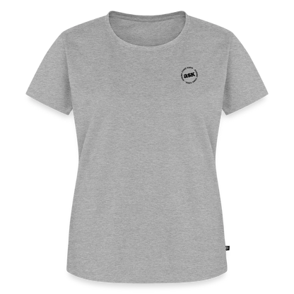 Frauen Premium T-Shirt - Grau meliert