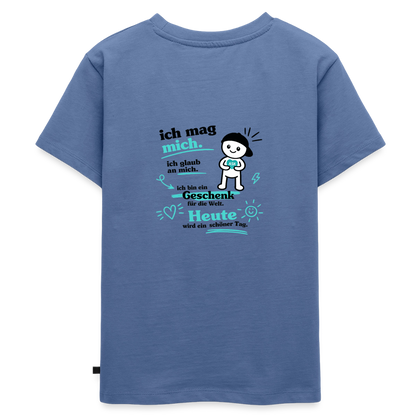 Kinder Premium T-Shirt - Taubenblau