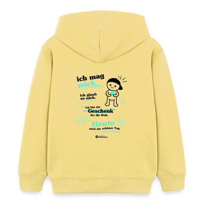 Kinder Organic Hoodie Mini Cruiser von Stanley/Stella - Gelb Viva 