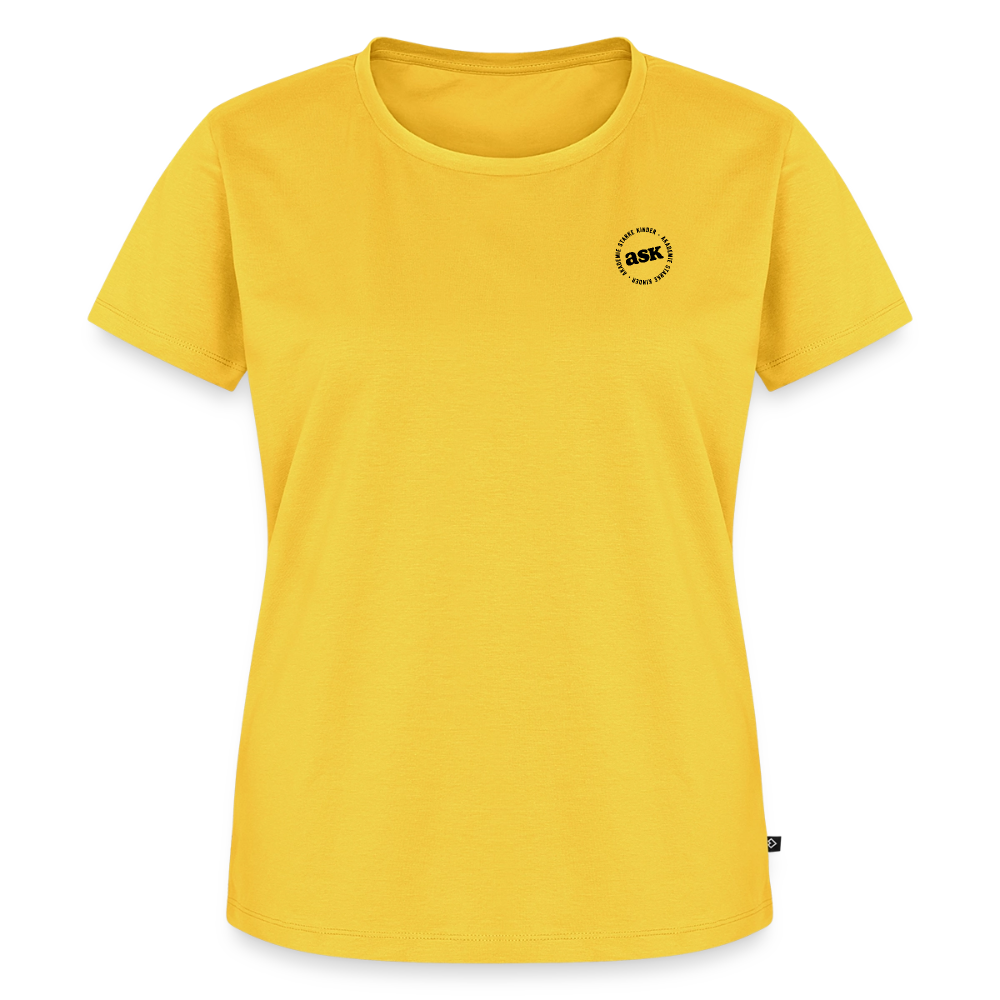 Frauen Premium T-Shirt - Sonnengelb