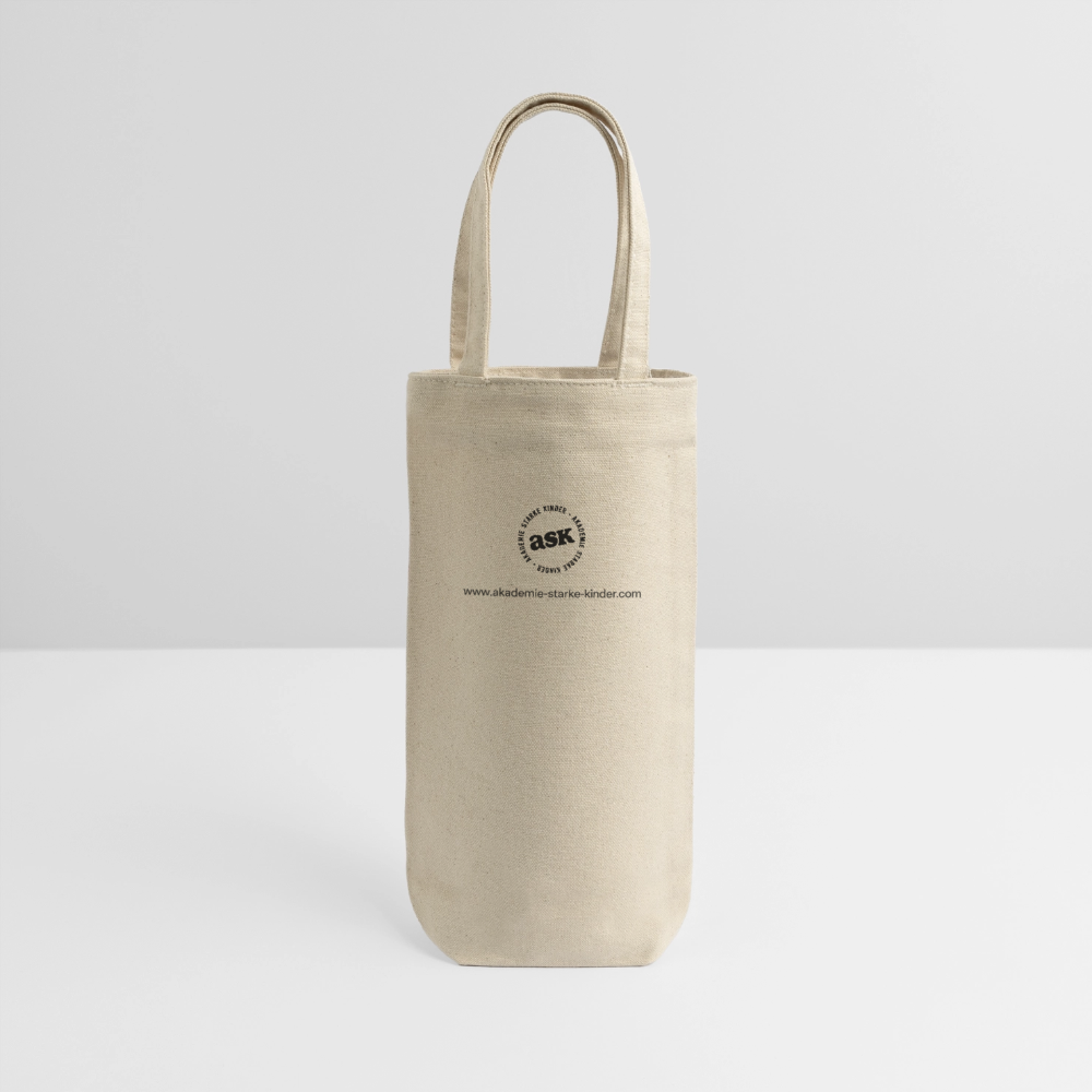Geschenkbeutel für Flaschen - Natur
