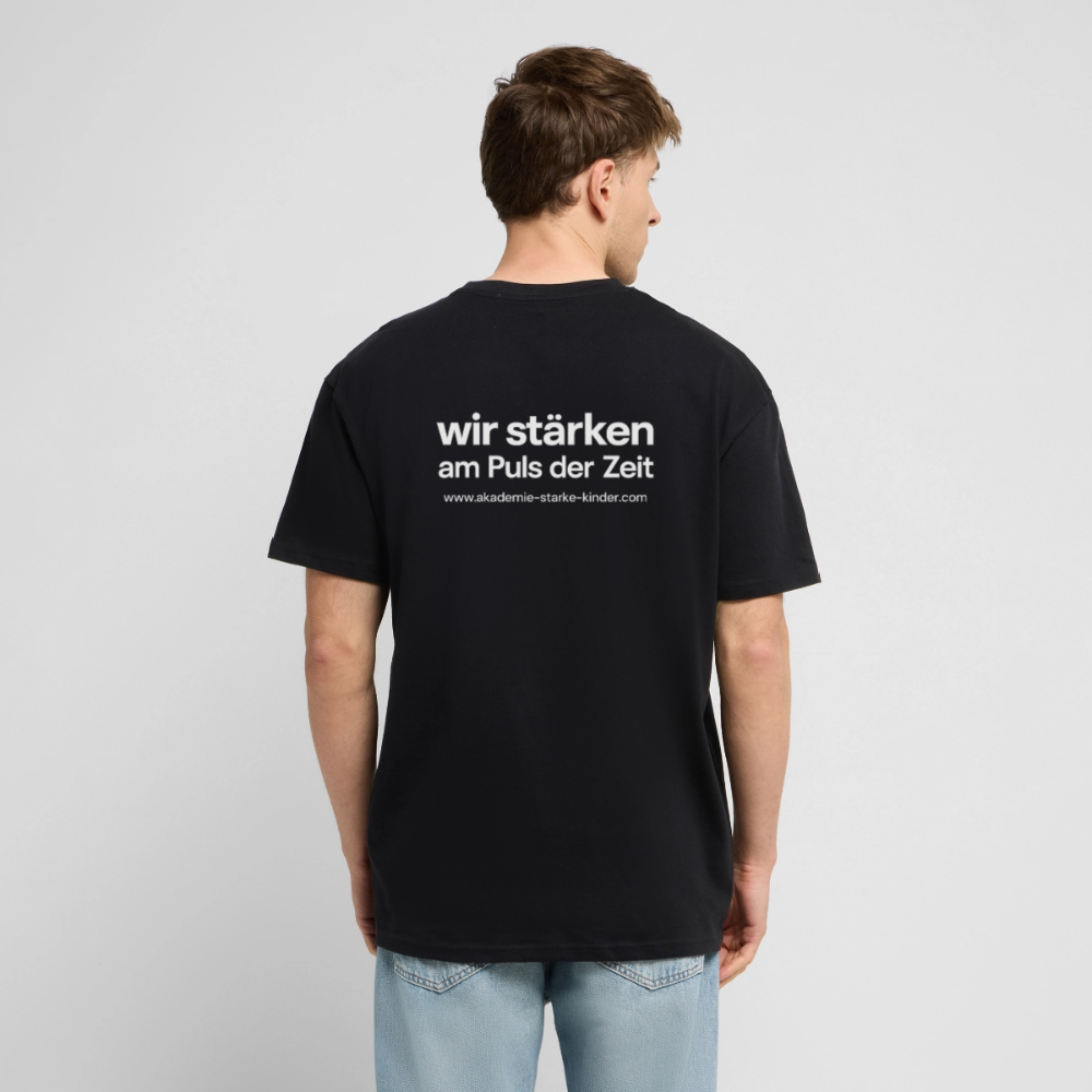 Oversized Heavyweight Unisex T-Shirt - Schwarz