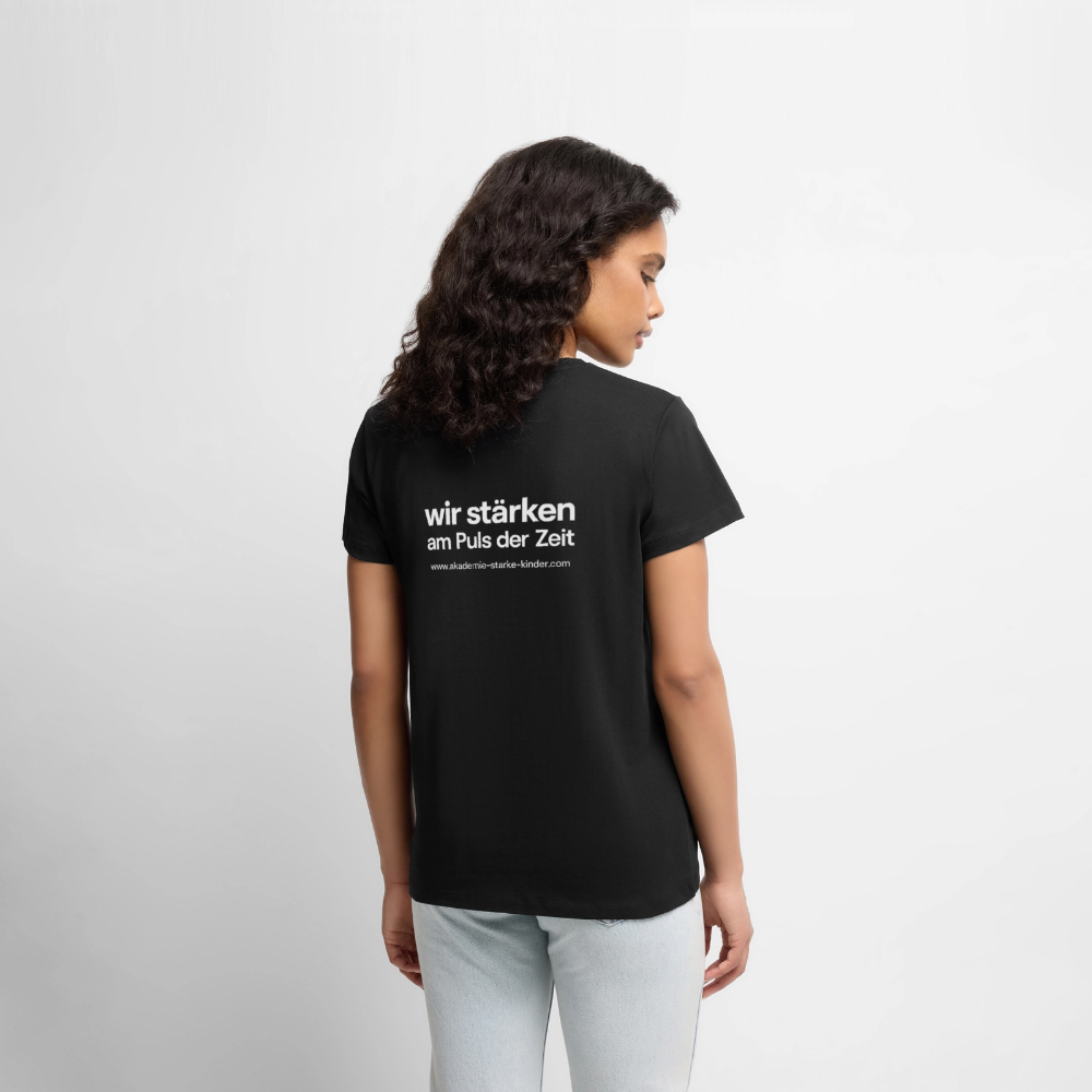 Frauen Premium T-Shirt - Schwarz