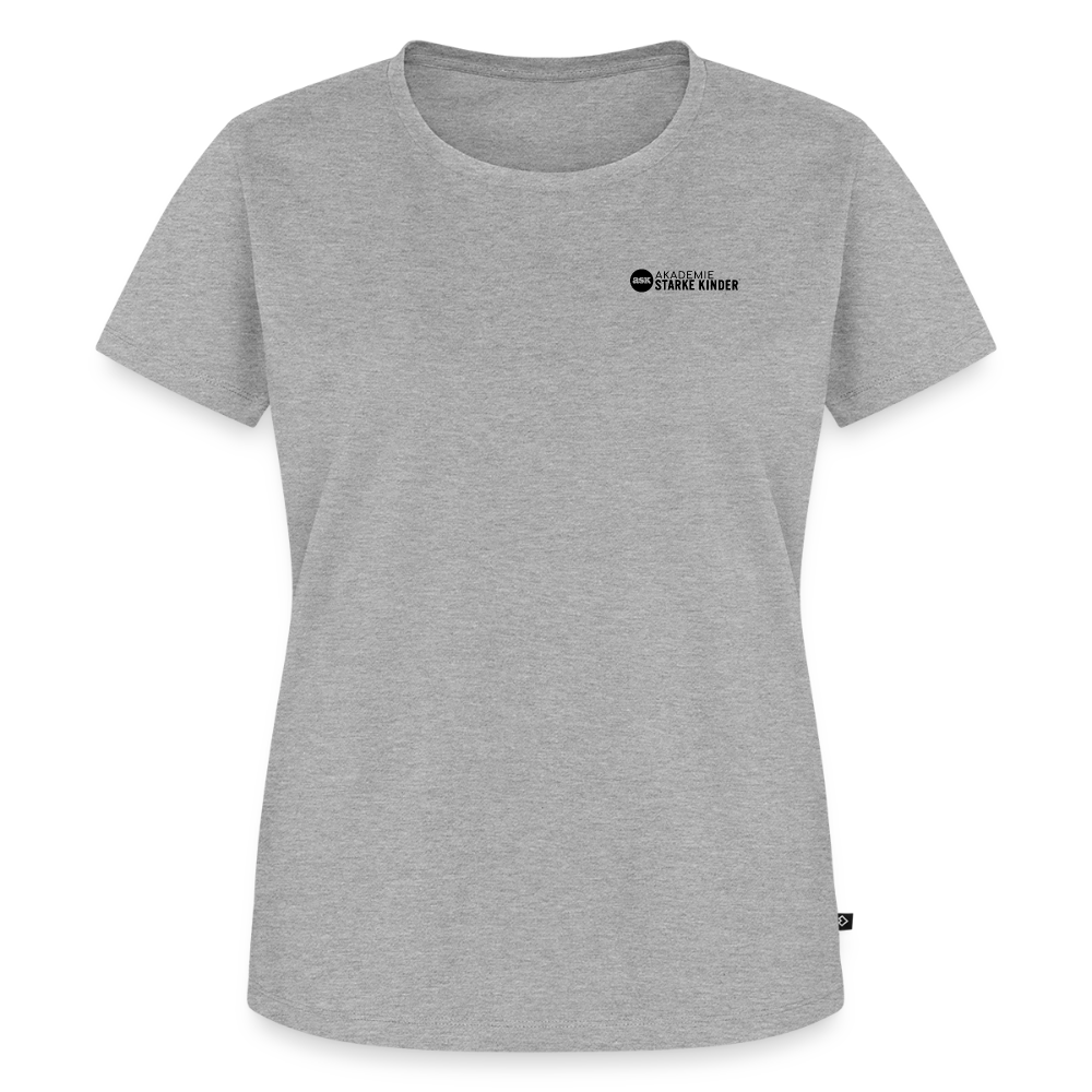 Frauen Premium T-Shirt - Grau meliert