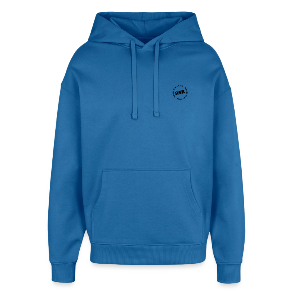 Oversized Unisex Hoodie von Stanley/Stella - Achtsames Blau