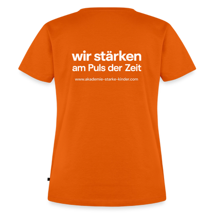 Frauen Premium T-Shirt - Orange 
