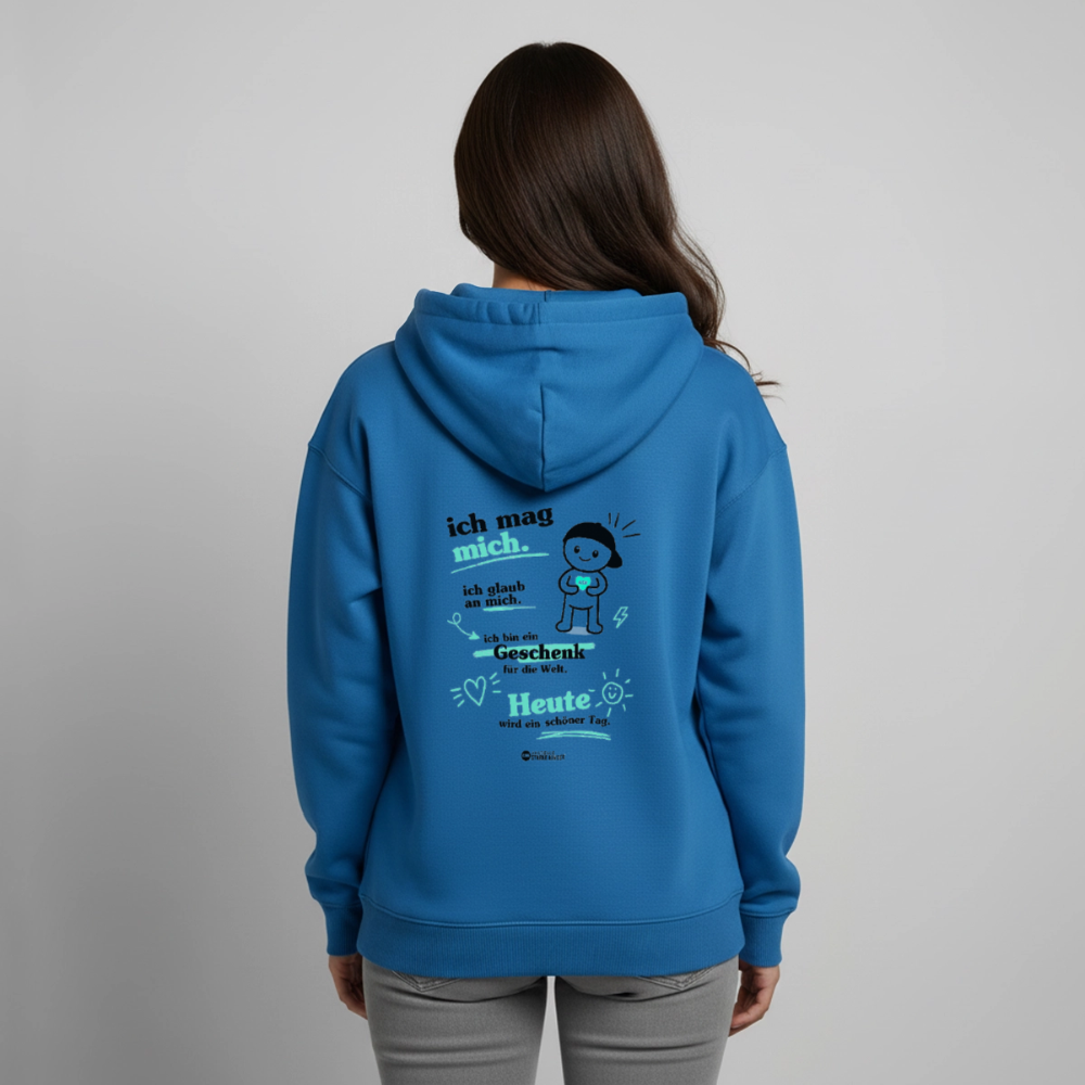Oversized Unisex Hoodie von Stanley/Stella - Achtsames Blau