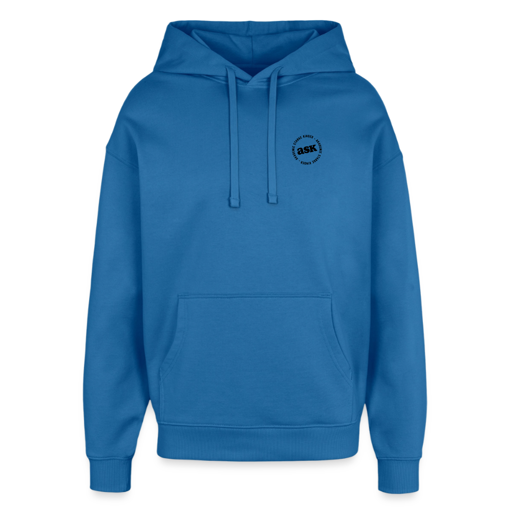 Oversized Unisex Hoodie von Stanley/Stella - Achtsames Blau