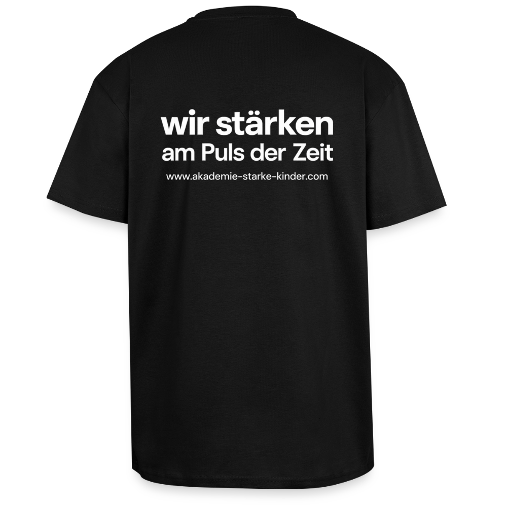 Oversized Heavyweight Unisex T-Shirt - Schwarz