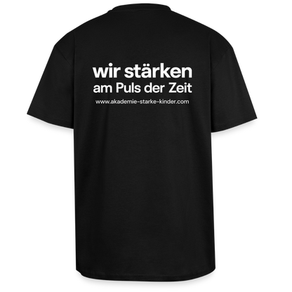 Oversized Heavyweight Unisex T-Shirt - Schwarz