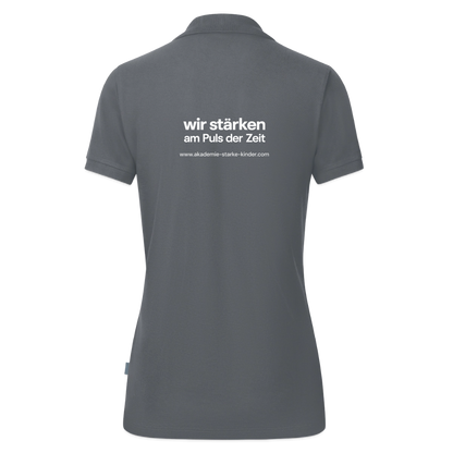 JAKO Frauen Polo Organic - Grau