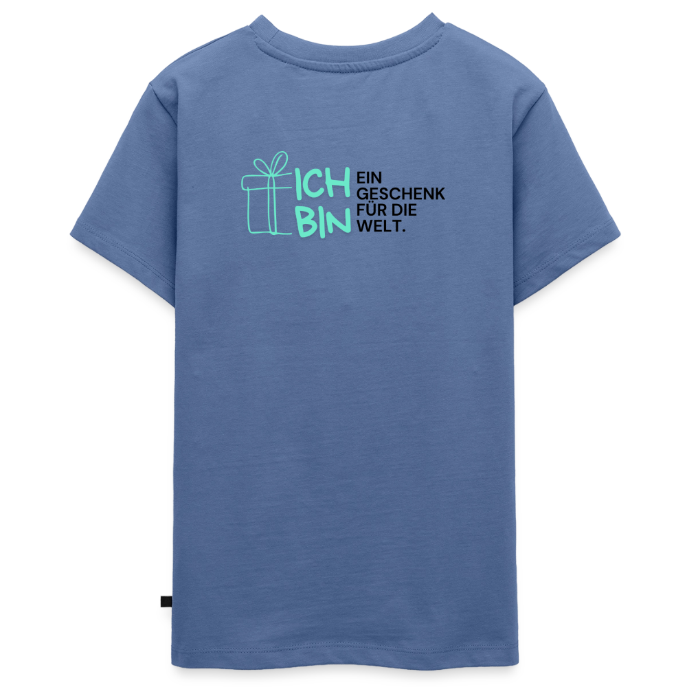 Teenager Premium T-Shirt - Taubenblau