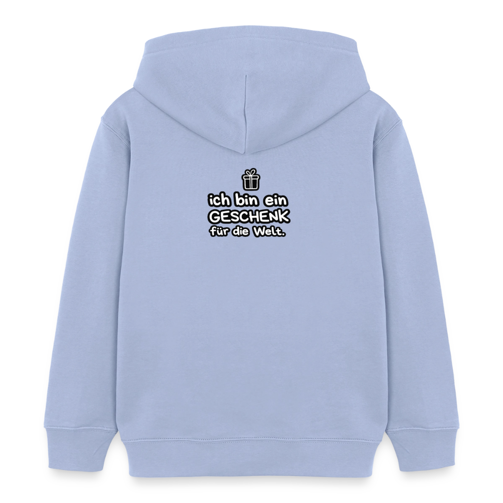 Kinder Organic Hoodie Mini Cruiser von Stanley/Stella - Sky