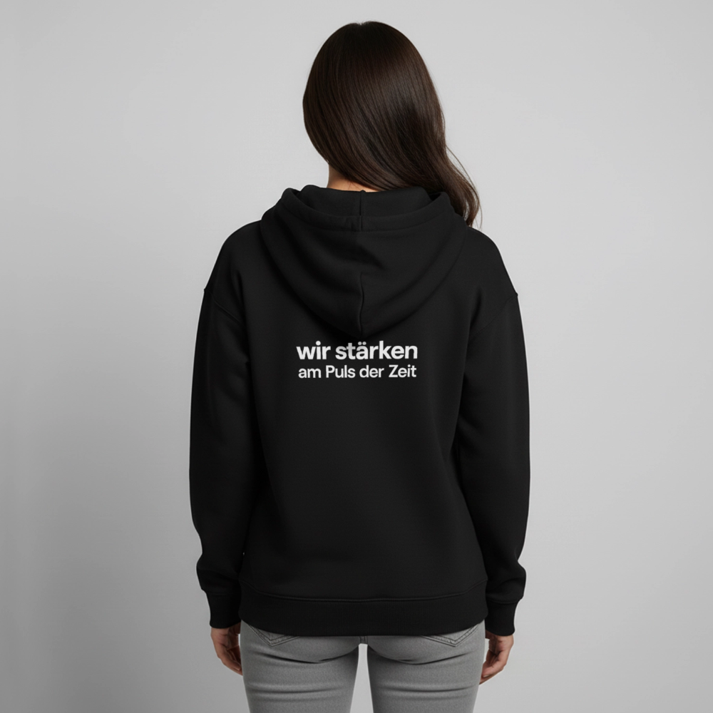 Oversized Unisex Hoodie von Stanley/Stella - Schwarz