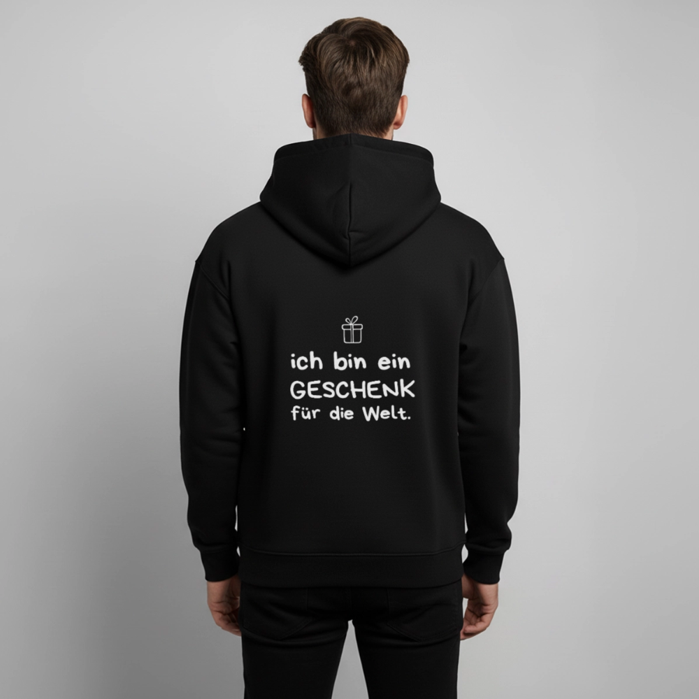 Oversized Unisex Hoodie - Schwarz