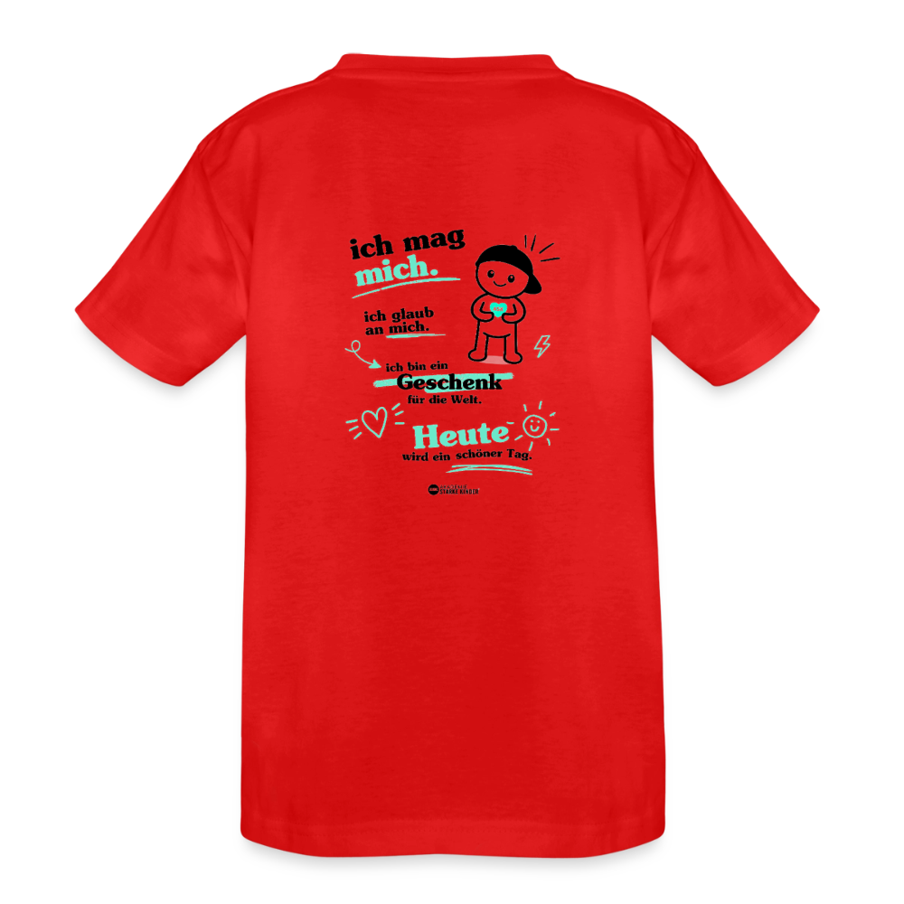 Kinder Heavy Cotton T-Shirt - Rot