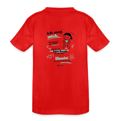 Kinder Heavy Cotton T-Shirt - Rot