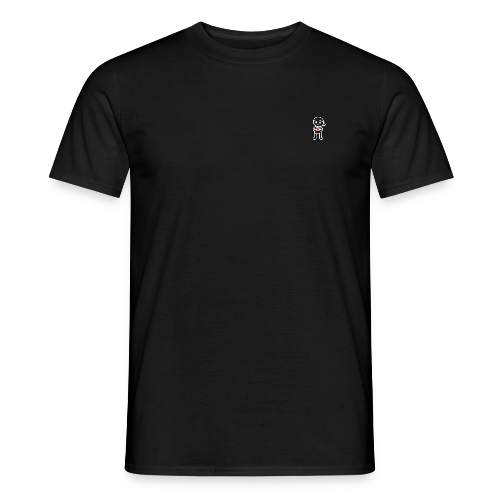Männer T-Shirt - Schwarz