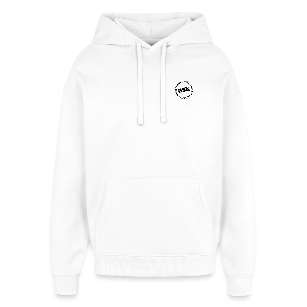 Oversized Unisex Hoodie von Stanley/Stella - Weiß