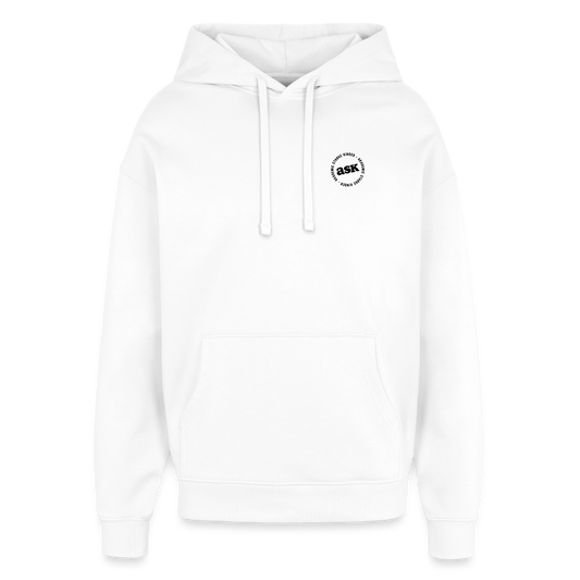 Oversized Unisex Hoodie von Stanley/Stella - Weiß
